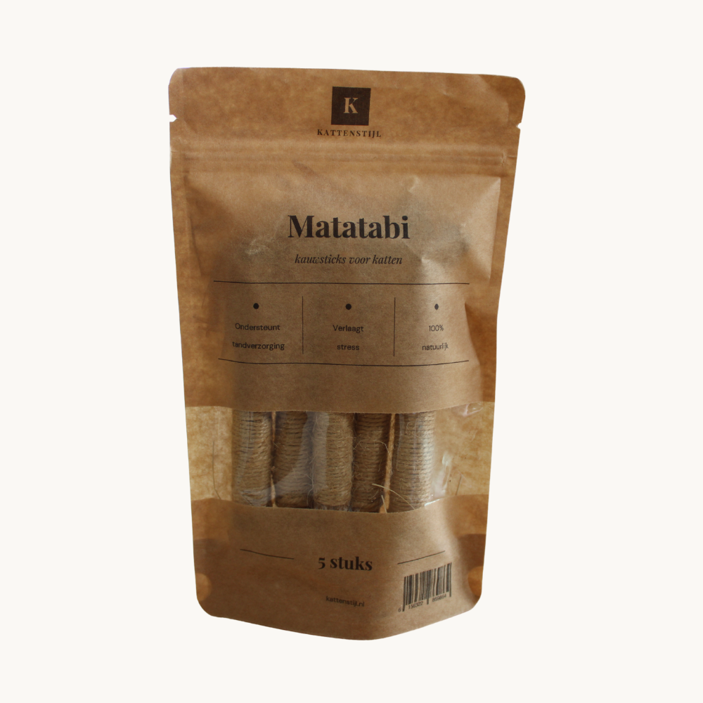Matatabi sticks | 100% natuurlijk speelgoed | Kattenstijl