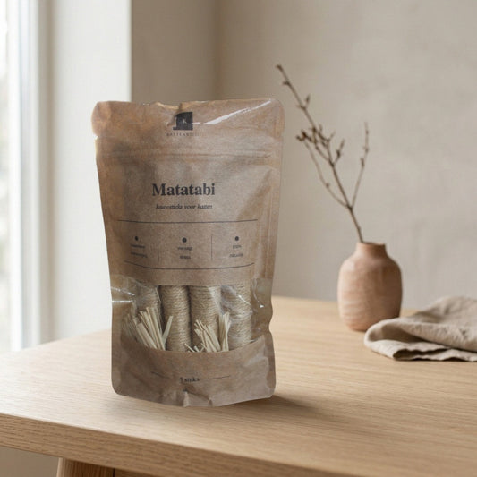Matatabi sticks | 100% natuurlijk speelgoed | Kattenstijl
