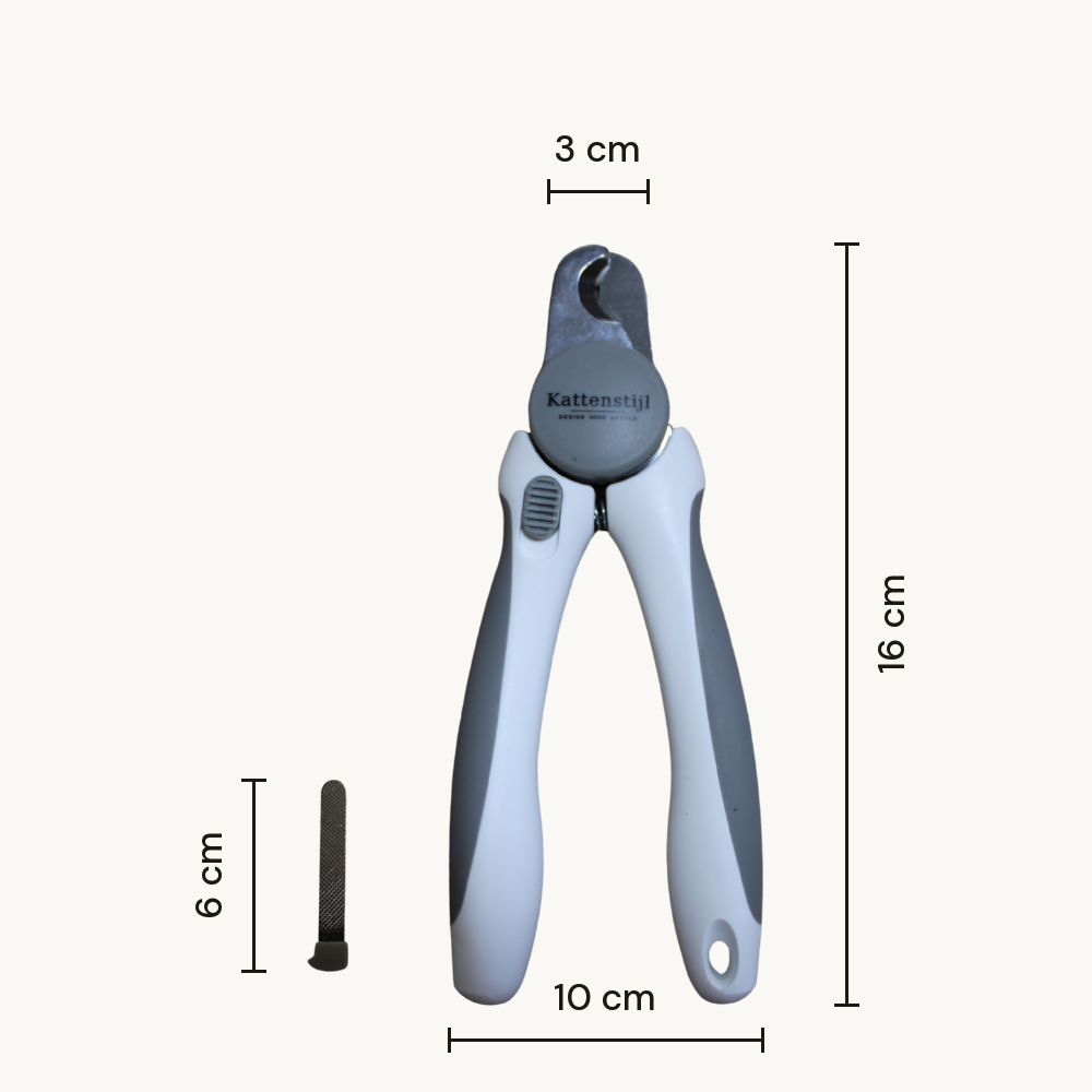 Kattennagelknipper | Met veiligheidsstop, scherp & veilig | Kattenstijl