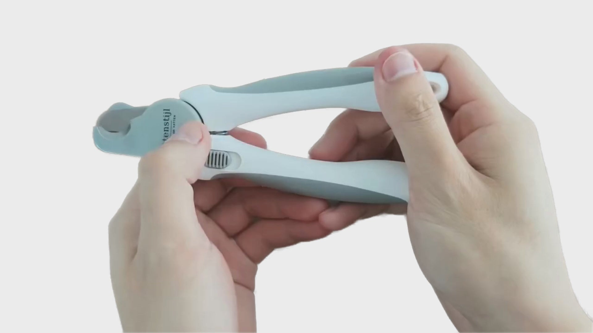 Nagels van een kat veilig knippen met de nagelknipper